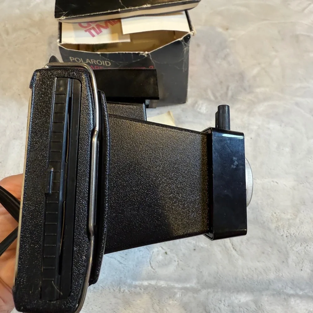 Polaroid Square Shooter 2 Land Camera Vintage Instant Film with Box and Manual - Picture 4 of 6